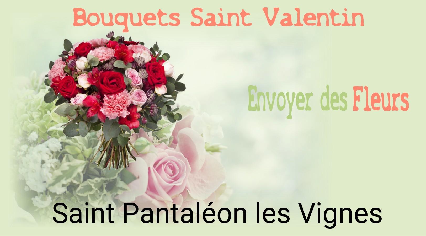 Roses de Saint-Valentin livrées à Saint-Pantaléon-les-Vignes